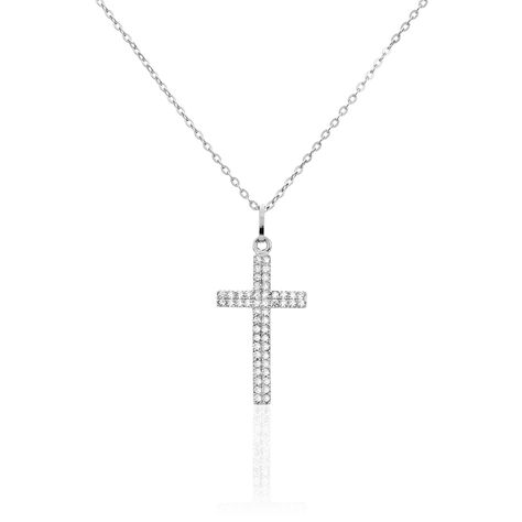 Damen Halskette Silber 925 Zirkonia - Halsketten Damen | OROVIVO