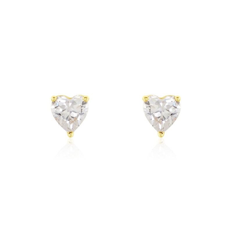 Damen Ohrstecker Gold 375 Zirkonia Chloe  - Ohrstecker Damen | OROVIVO