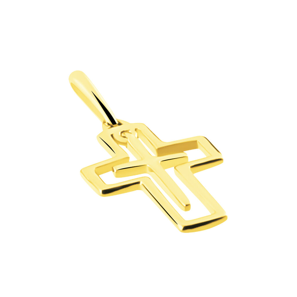 Kreuz Anh&auml;nger Gold 375 Debora