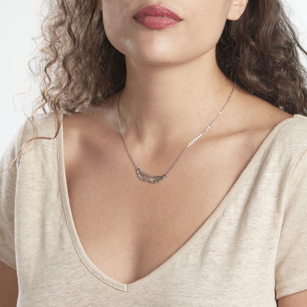 Collier Acier  - Spannringe Damen | OROVIVO
