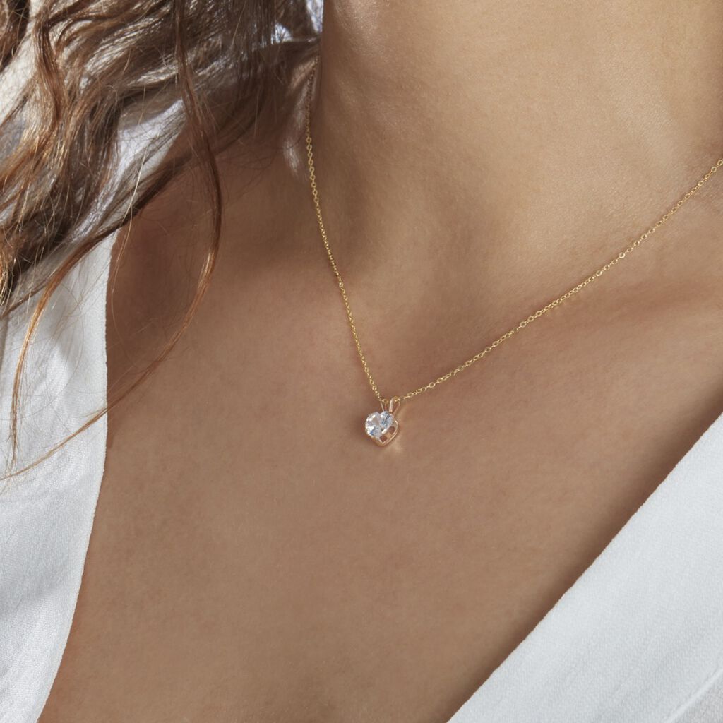 Kette Gold 375 Zirkonia - Halsketten Familie | OROVIVO