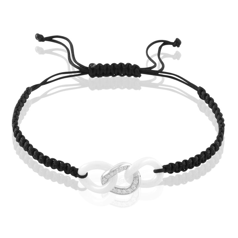 Bracelet Argent Et Céramique - Spannringe Damen | OROVIVO