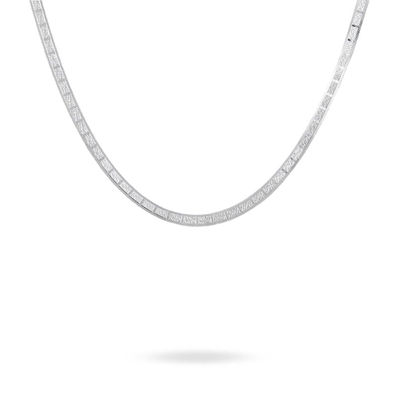 Collier Kathalineae Argent Blanc - Spannringe Damen | OROVIVO
