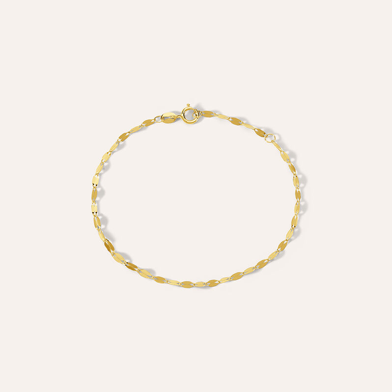 Bracciale Catena Mon Petit Oro Giallo - Spannringe Kinder | OROVIVO