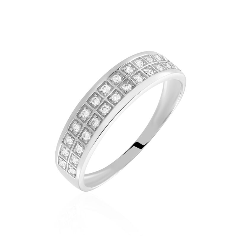 Bague Or Et Oxyde - Spannringe Damen | OROVIVO