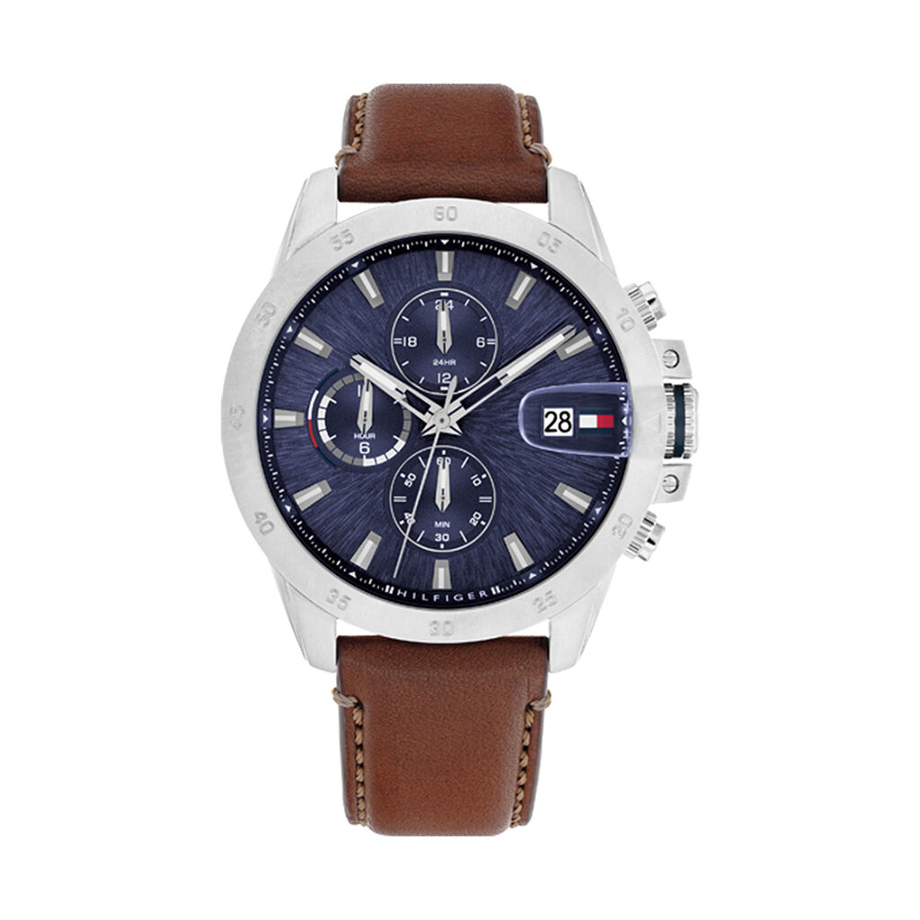Montre Tommy Hilfiger Jameson Bleu, Uhr ohne Stein