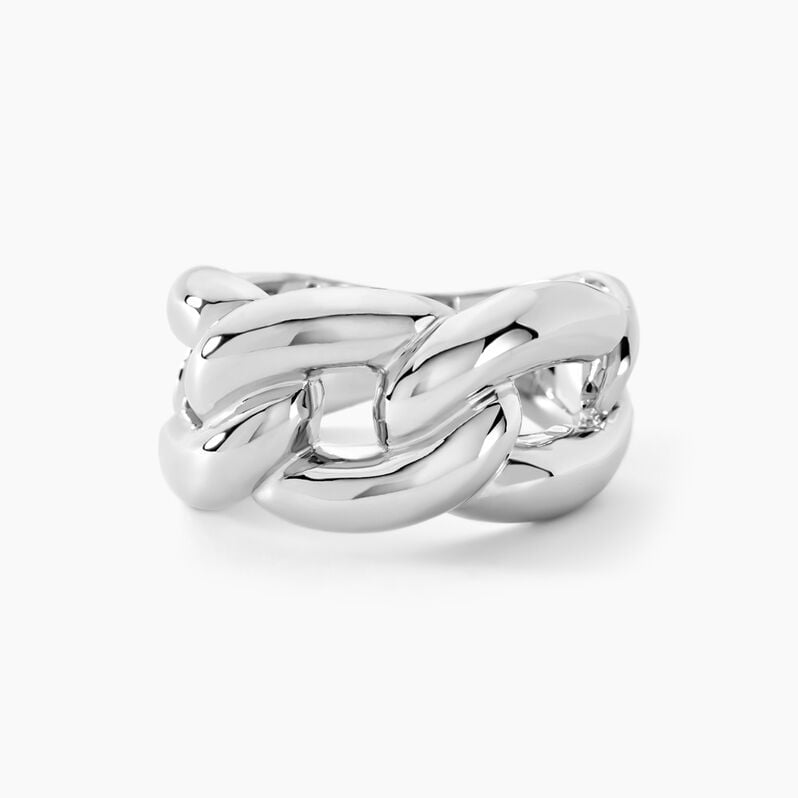 Bague Poema 11 Argent Weiss - Spannringe Damen | OROVIVO