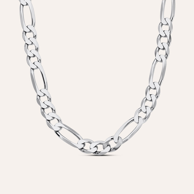 Catena Gentleman Argento Rodiato - Spannringe Herren | OROVIVO