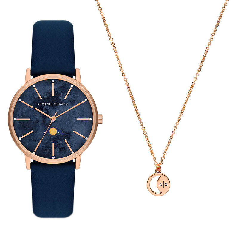 Combo Orologio Al Quarzo Armani Exchange Ax7149set - Spannringe Damen | OROVIVO