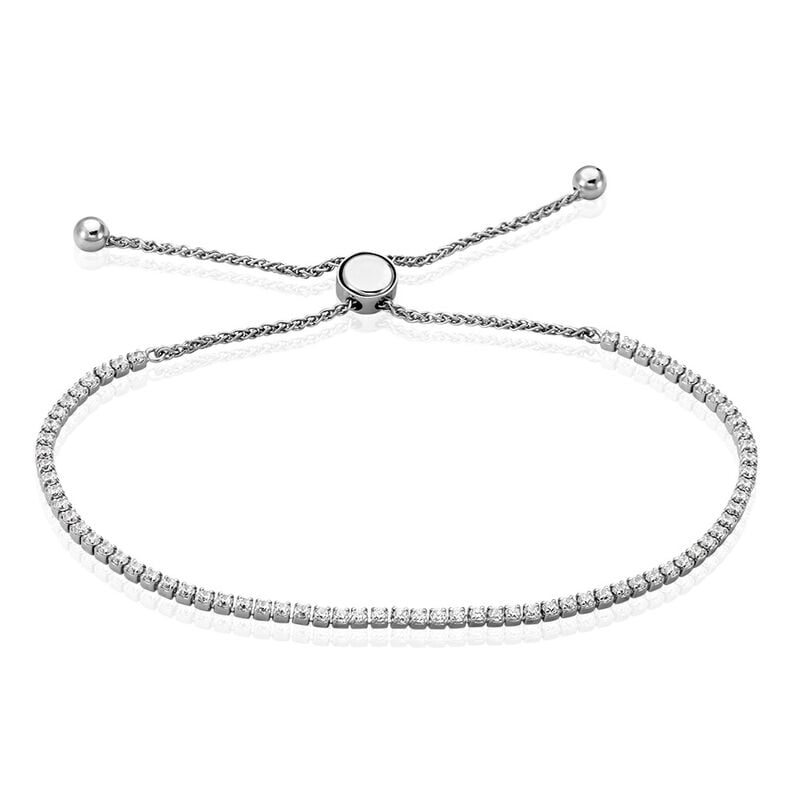 TALIA Damen Armband Silber 925 Zirkonia Wei&szlig; 1,6 ct - Armb&auml;nder Damen | OROVIVO