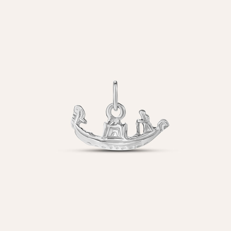 Pendente Saluti&Baci Gondola Love Beats Argento Rodiato - Spannringe Damen | OROVIVO