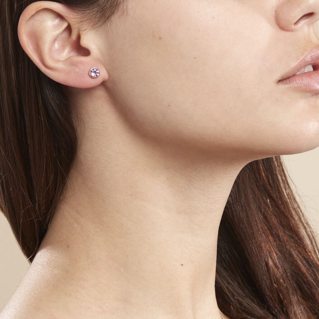 Boucles D'oreilles Or Jaune - Spannringe Damen | OROVIVO