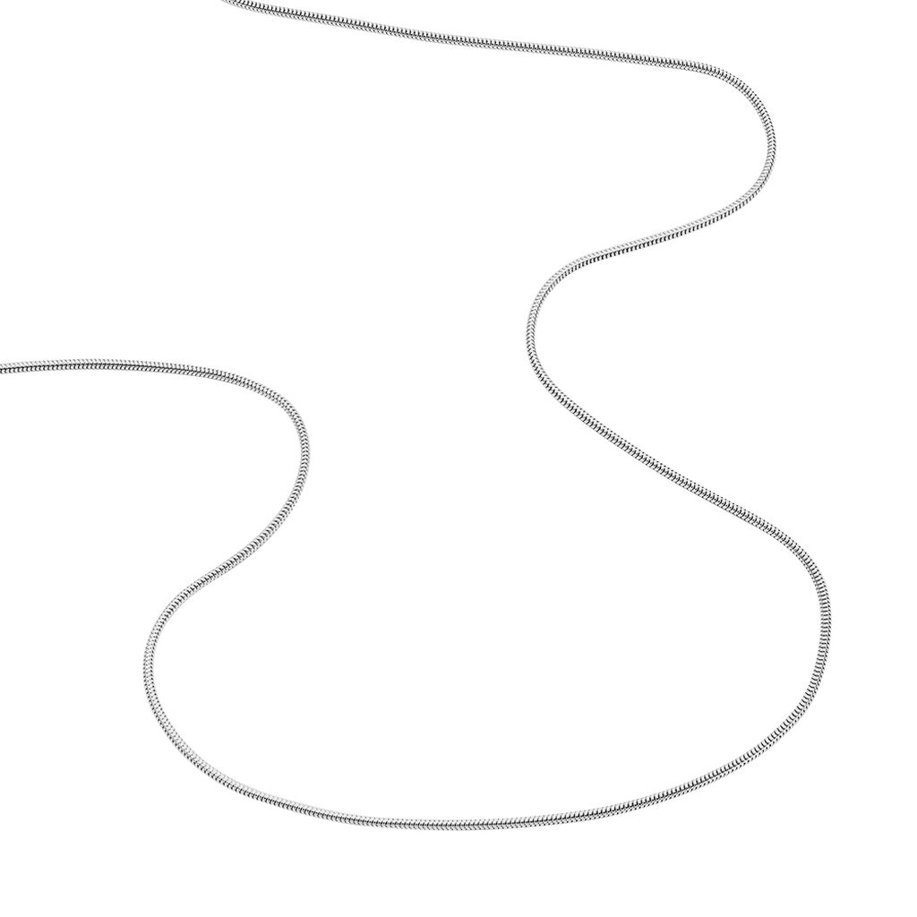 SCHLANGE S 2 Damen Kette Silber 925 B 1,1 mm