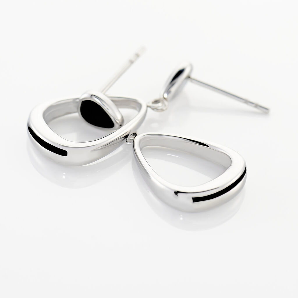 Boucles D'oreilles Acier  - Spannringe Damen | OROVIVO