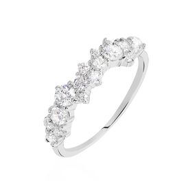 Damenring Silber 925 Zirkonia  - Ringe mit Stein Damen | OROVIVO