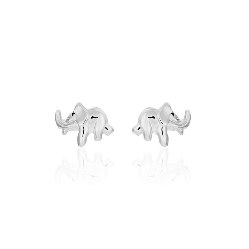 Kinder Ohrstecker Silber 925 Elefant - Ohrstecker Kinder | OROVIVO