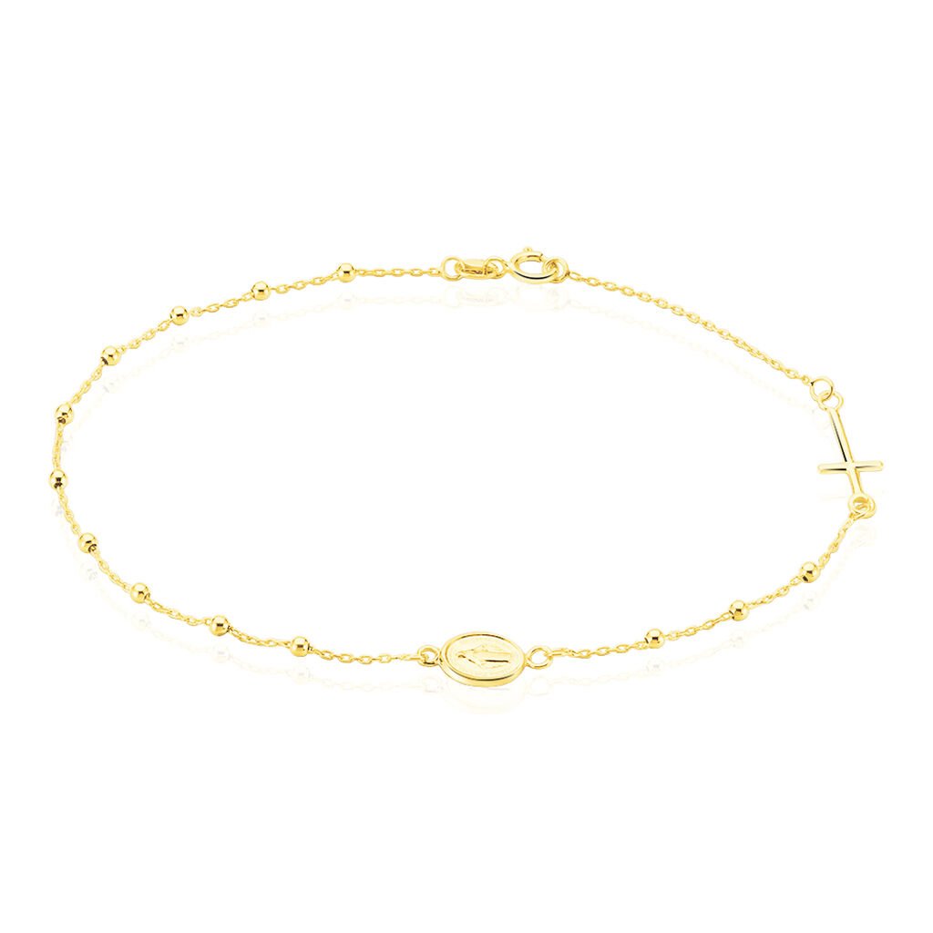 ATA Damen Armband Gold 375 (9 Karat) Ball