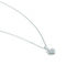 Damen Halskette Weißgold 375 Diamant 0,059ct Herz - Herzketten Damen | OROVIVO