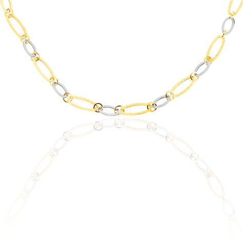 Damen Collier Gold 375 Bicolor  - Halsketten Damen | OROVIVO