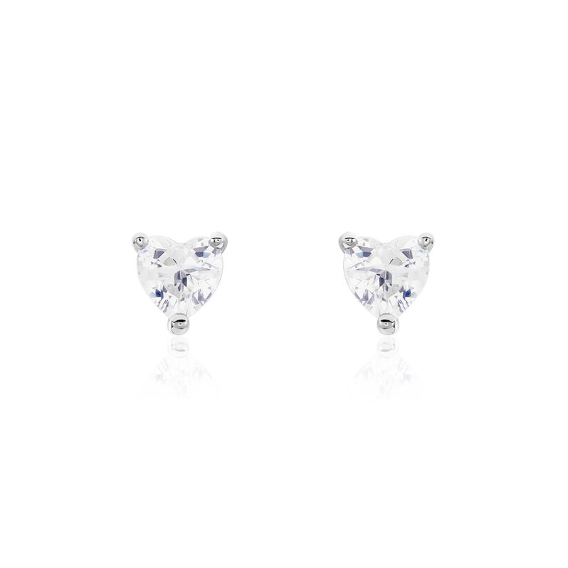Damen Ohrstecker Silber 925 Zirkonia   - Ohrstecker Damen | OROVIVO