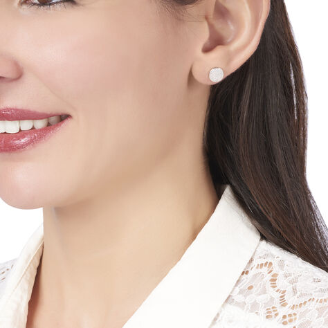 Damen Ohrstecker Silber 925 Zirkonia  - Ohrstecker Damen | OROVIVO
