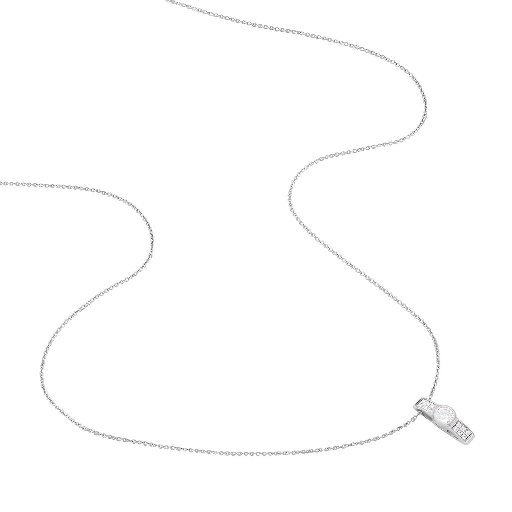 Damen Halskette Silber 925 Zirkonia Kina - Halsketten Damen | OROVIVO