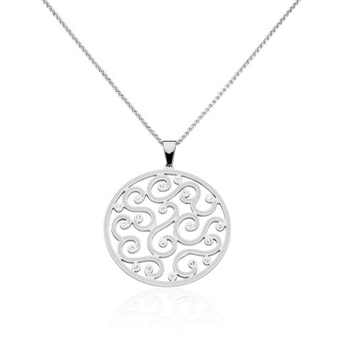 Damen Halskette Edelstahl Kristall  - Halsketten Damen | OROVIVO