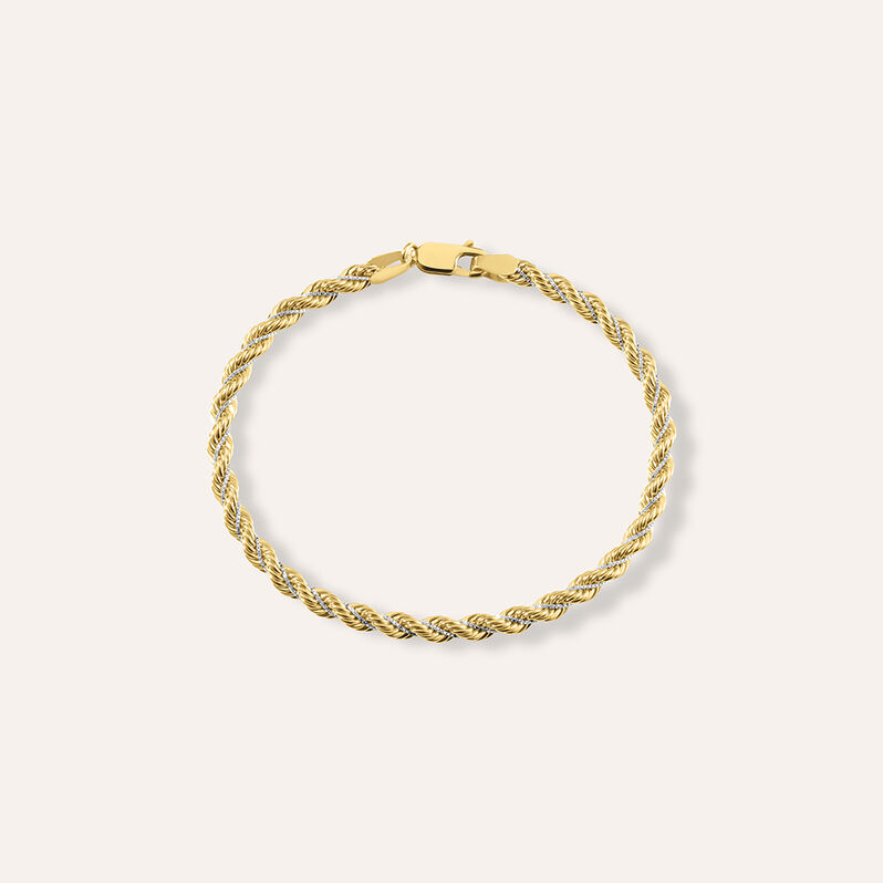 Bracciale Catena Colette Oro Bicolore - Spannringe Damen | OROVIVO