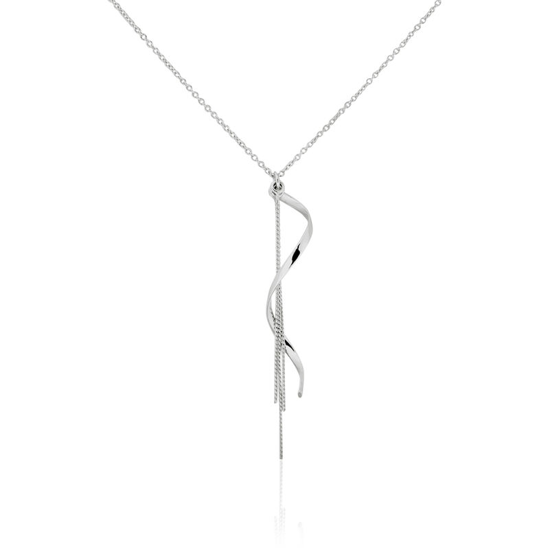 Collier Rizlaine Argent Blanc - Spannringe Damen | OROVIVO