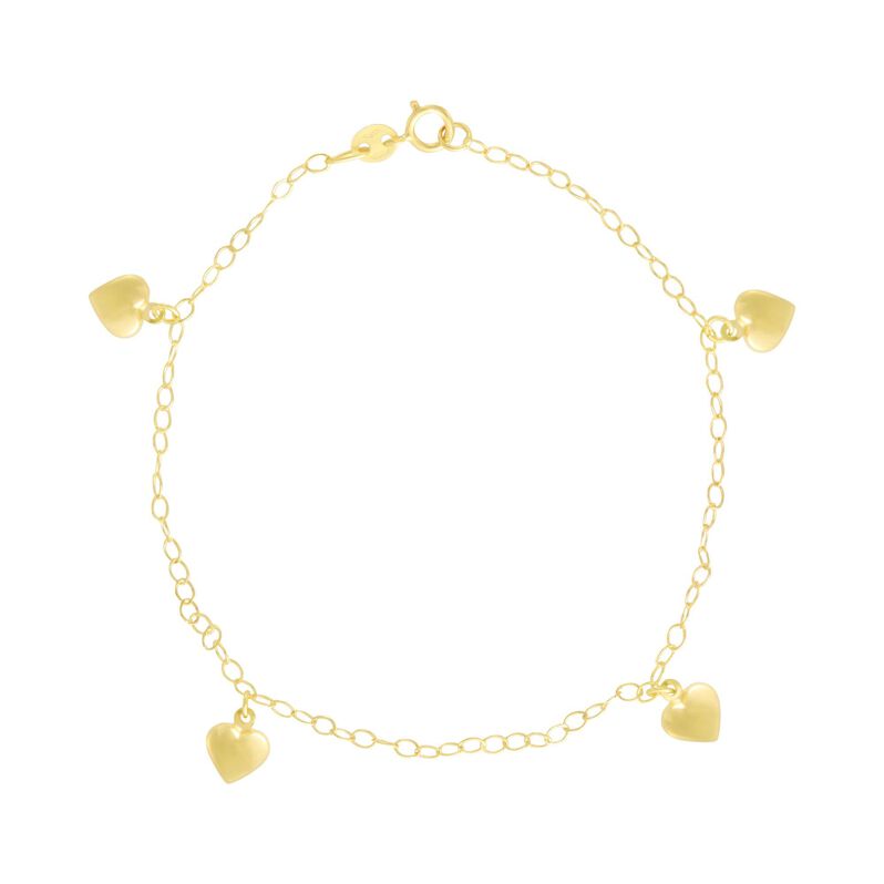 Bracciale cuori in oro - Spannringe Kinder | OROVIVO