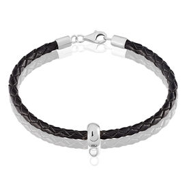 Damen Charmarmband Leder Silber 925 - Charmarmbänder Damen | OROVIVO