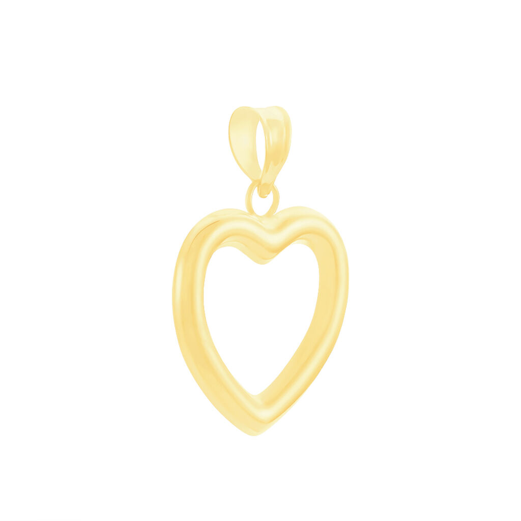 Herzanhänger Gold 375 Kristalle Eudocie - Schmuckanhänger Damen | OROVIVO