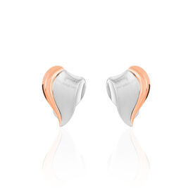 Damenohrclips Silber 925 Bicolor Vergoldet - Ohrstecker Damen | OROVIVO