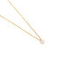 MONOPOLI Damen Collier Gold 585 (14 Karat) Diamant Wei&szlig; 0,26 ct
