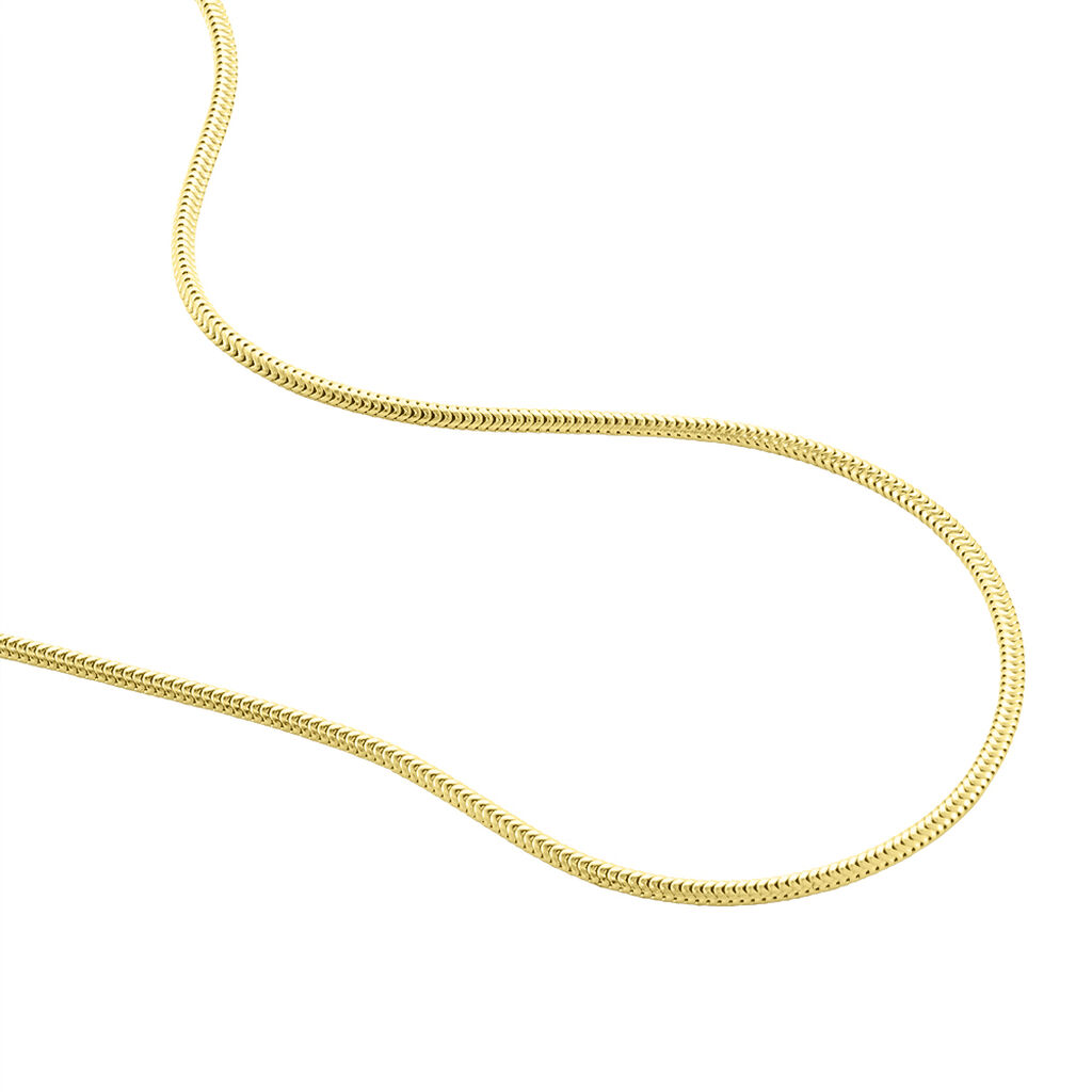 SCHLANGE 2 Damen Kette Gold 375 (9 Karat) B 1,2 mm