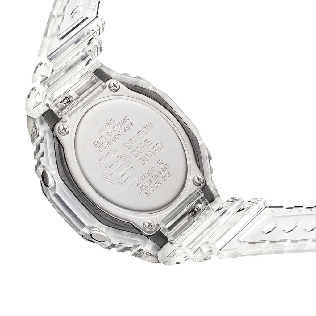 CASIO G-SHOCK Herrenuhr Classic Skeleton GA-2100SKE-7AER Quarz Digital - Armbanduhren Herren | OROVIVO