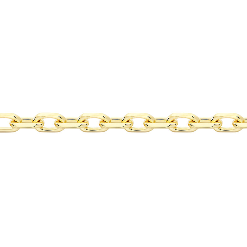 Damen Ankerkette Gold 375 Diamantiert  - Halsketten Damen | OROVIVO