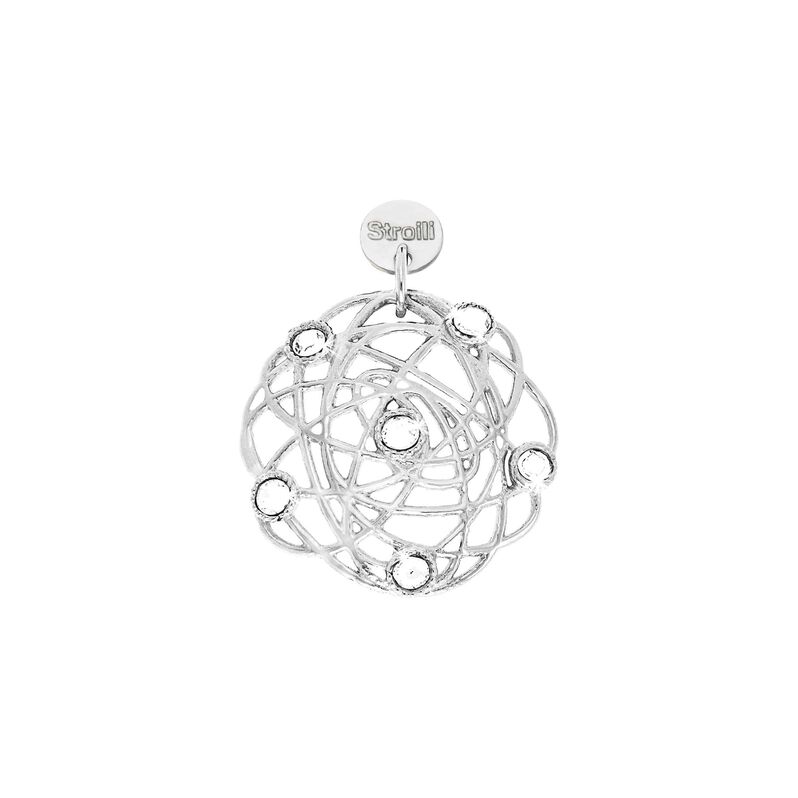 Incontenibile eleganza. Charm in argento 925 rodiato - Spannringe  | OROVIVO