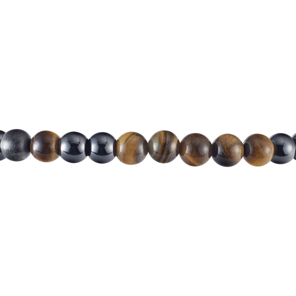 Bracelet Denice Acier Et Perles - Spannringe Herren | OROVIVO