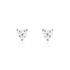 Damen Ohrstecker Silber 925 Zirkonia ---