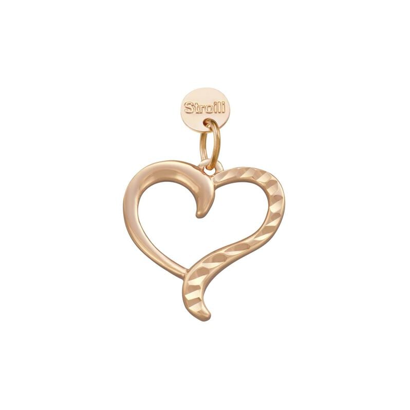 Charm in argento rosato - Spannringe Damen | OROVIVO