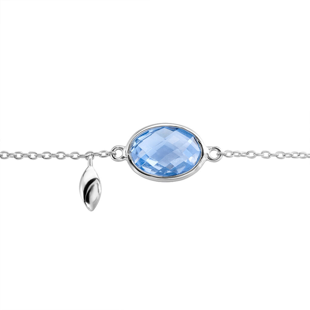 Damen Armkette Silber 925 Andere Steine Blau Sinka - Armketten Damen | OROVIVO
