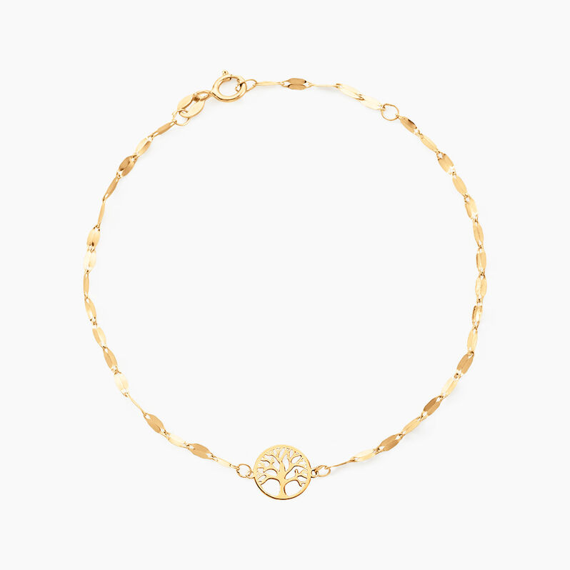 Bracelet Aulnia Or Jaune - Spannringe Damen | OROVIVO