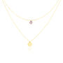 Damen Halskette Gold 375 Ametyst Valerinne