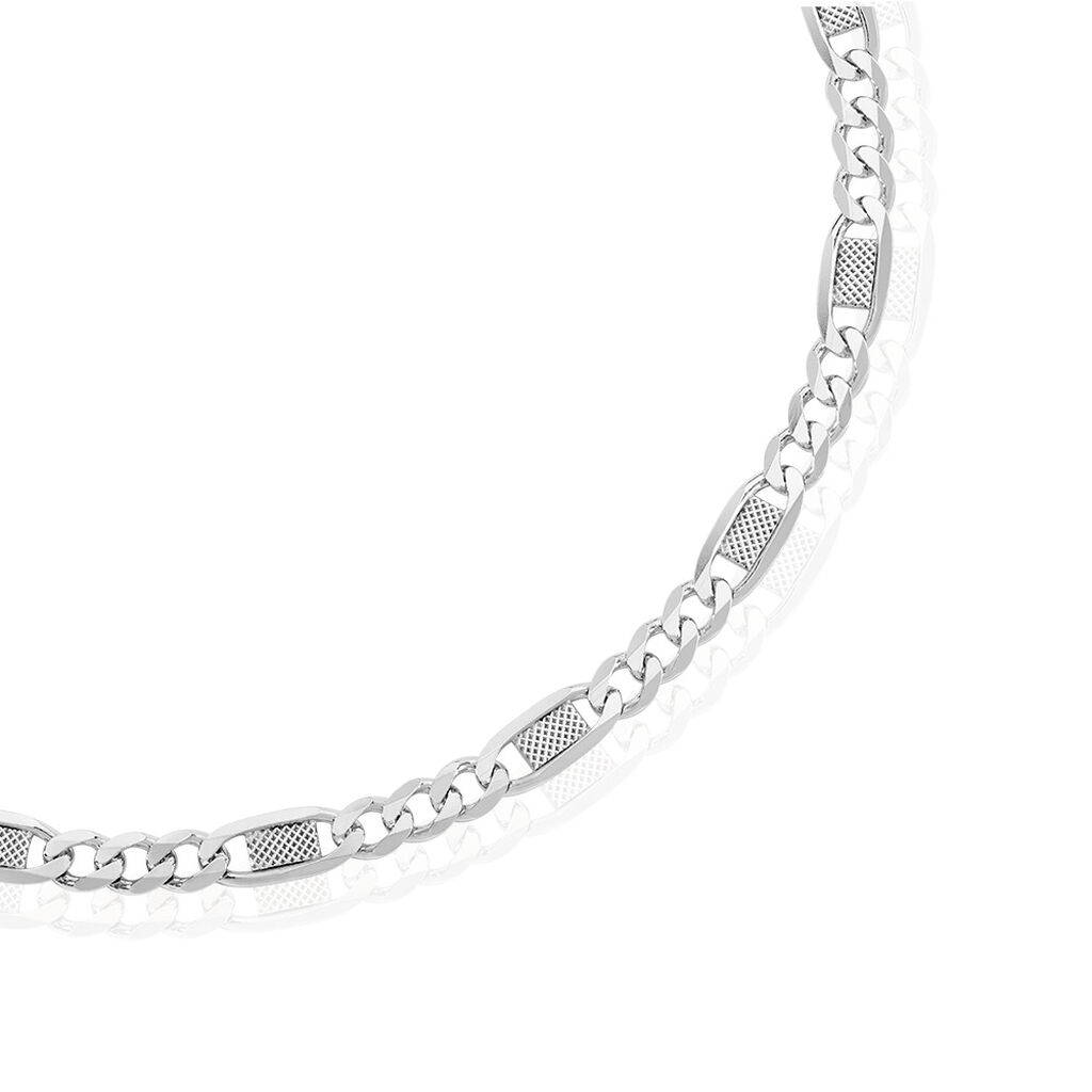 FINN Herren Kette Silber Silber 925 B 5 mm, Kette ohne Stein