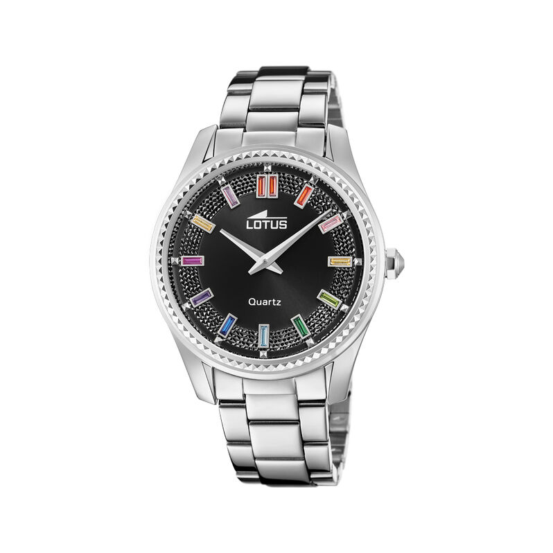 Montre Lotus Bliss Noir - Spannringe Damen | OROVIVO