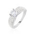 MARILYN Damen Ring Silber 925 Zirkonia Weiß 0,35 ct