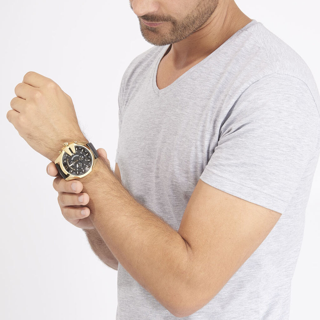 Diesel Herrenuhr Mega Chief Dz4344 Quarz - Armbanduhren Herren | OROVIVO
