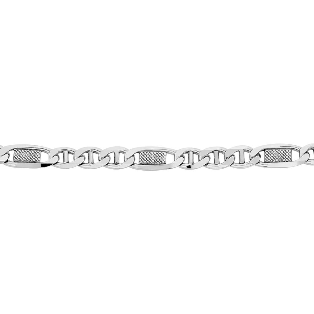 Unisexarmband Stegpanzerkette Silber 925  - Armketten Unisex | OROVIVO