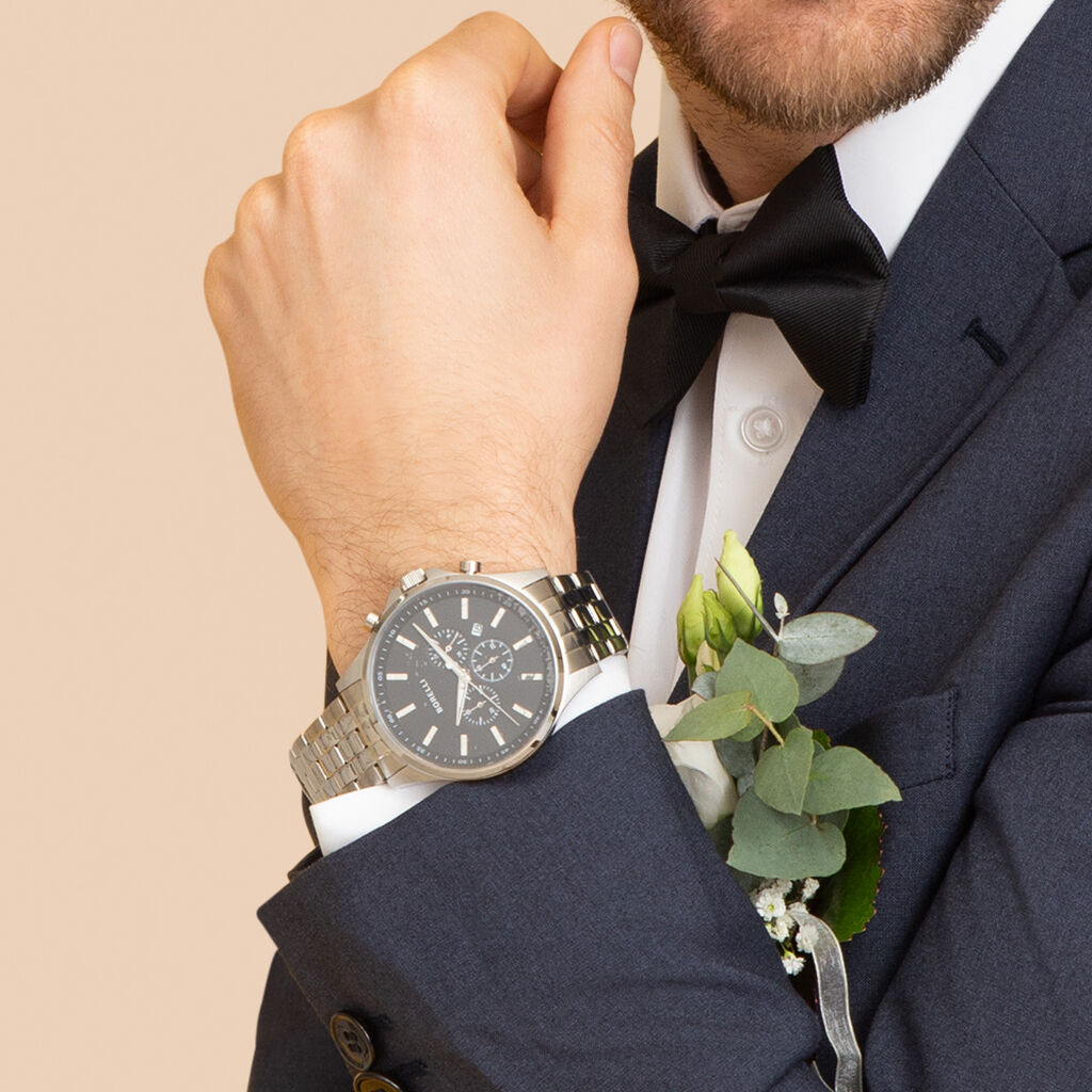 Borelli Herrenuhr Santiago Quarz Chronograph - Armbanduhren Herren | OROVIVO